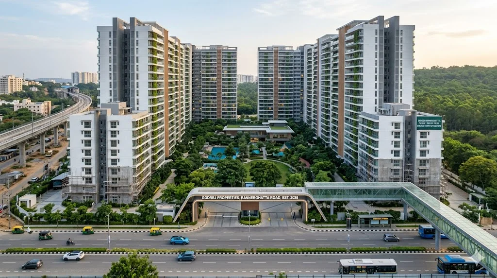 Godrej New Apartments in Bannerghatta Road 2026 Luxury Residential Project in South Bangalore