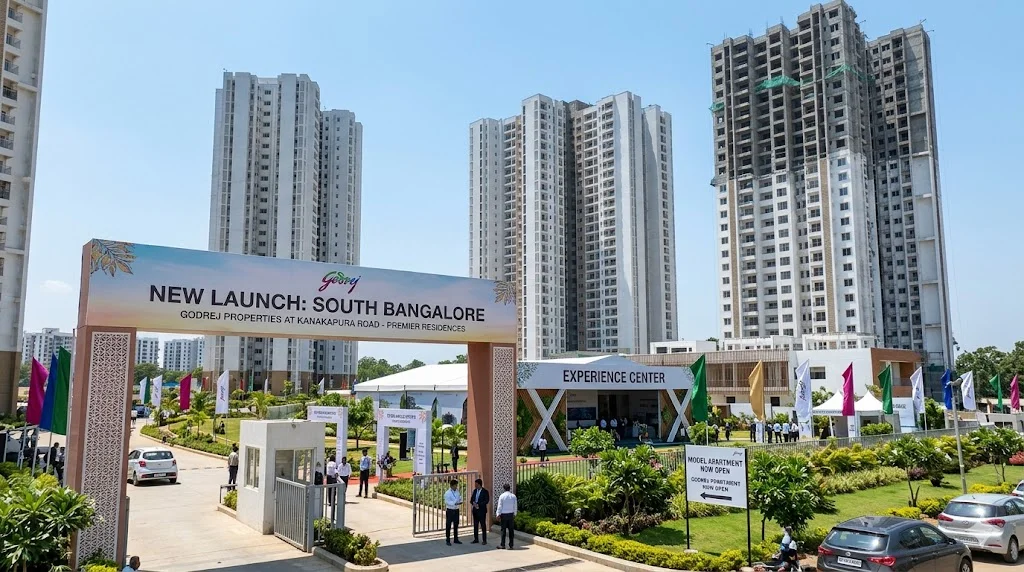 New Launch Apartment in South Bangalore by Godrej with modern luxury towers and premium amenities