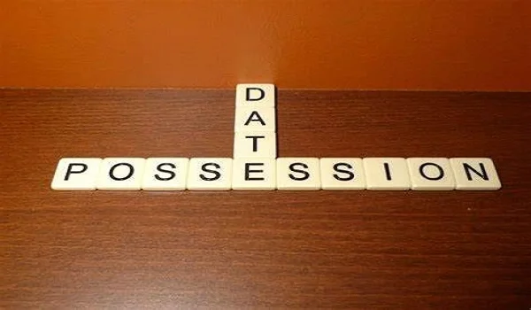 Construction milestone chart and expected possession date for Bhartiya Garden Enclave apartments in North Bangalore.