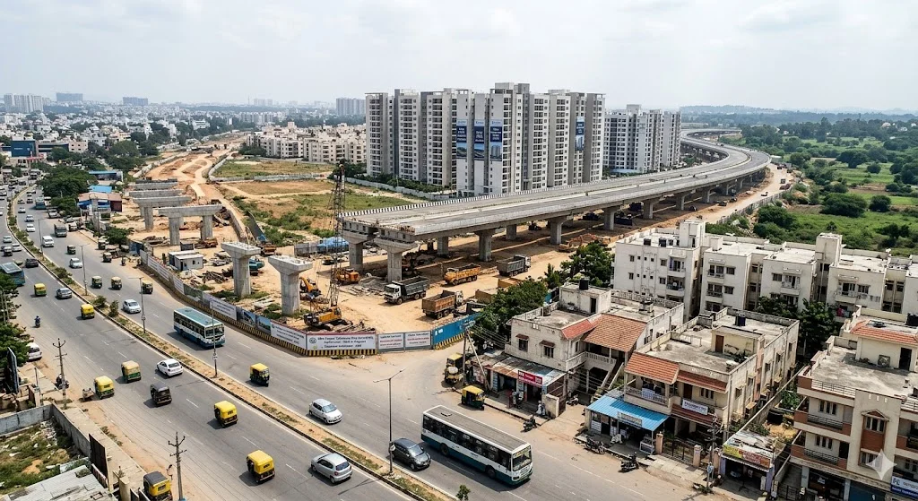 Upcoming Peripheral Ring Road impact on Godrej properties near Bannerghatta Road Bangalore